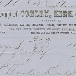 Conley, Kirk & Co. bill...
