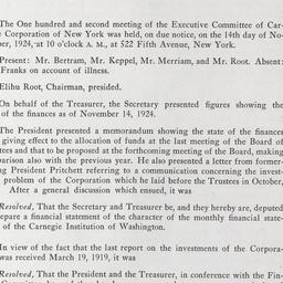Executive Committee Meeting