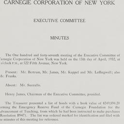 Executive Committee Meeting...