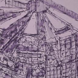Perspective sketch.