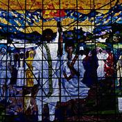 Afework Tekle's stained...