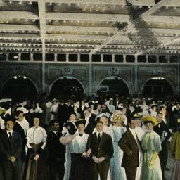 Interior of the Dance Hall ...