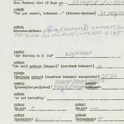 Western questionnaire, answ...