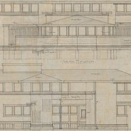 South, north elevations