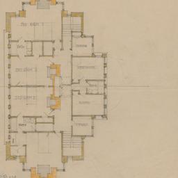 Second floor plan overlay