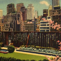 English Garden Atop Radio C...