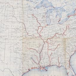 Principal waterways of the ...