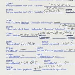 Western questionnaire, answ...