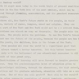 New York's Future as I ...