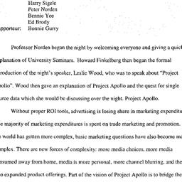 Minutes, 2005-03-14. Organi...