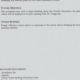 Agenda Committee