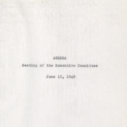 Executive Committee Meeting
