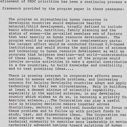 HRDC Program