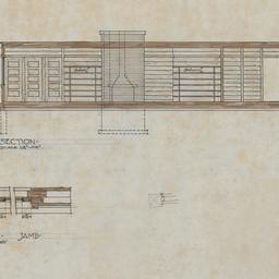 Chimney, framing sections, ...