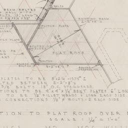 Entry roof plan