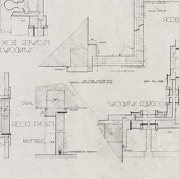 Working drawing: Millwork d...
