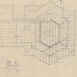 Working drawing #4: Roof fr...
