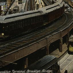 Curve at Brooklyn Terminal,...