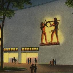 Hall of Metals by Night. Ne...