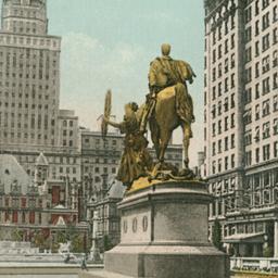Plaza Hotel, Sherman Statue...