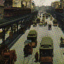 Bowery and Elevated Road, N...