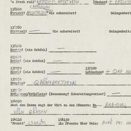 Western questionnaire, answ...