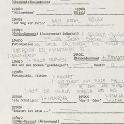 Western questionnaire, answ...