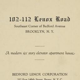 102-112 Lenox Road