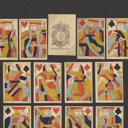 Standard deck with French s...