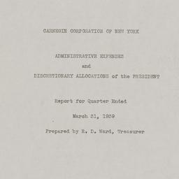 Board Meeting, 4/20/1939