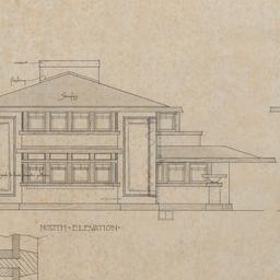 Working drawing #4: North, ...