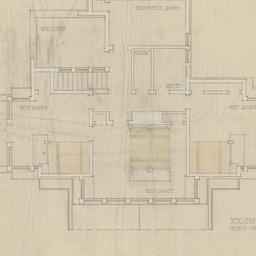 Second floor furniture plan