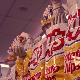 Display of hands emerging f...