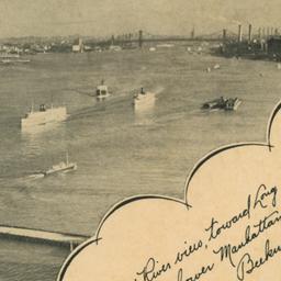 East River Wiew, Toward Lon...