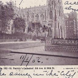 St. Patrick's Cathedral...