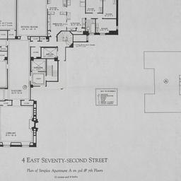 4 E. 72 Street, Plan Of Sim...