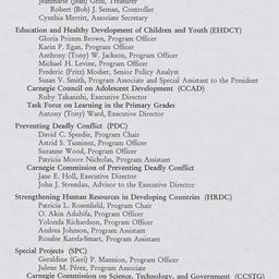 Nominating Committee