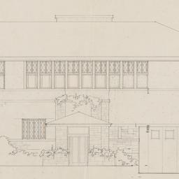 Entrance elevation