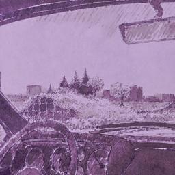 Perspective drawing, park t...