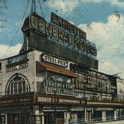Steel Pier. Show Place of t...