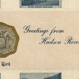 Greetings from Hudson River...