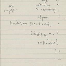 Eastern questionnaire, blue...