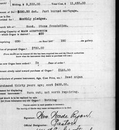 Carnegie Church Organs, Wes...