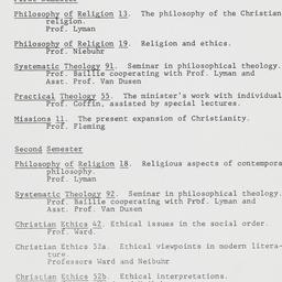 1930-1931 Union Theological...