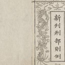 Tân san hình bộ tắc lệ