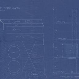 Framing section, elevation,...