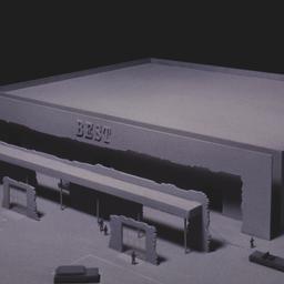 Model, aerial view.