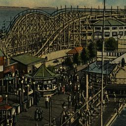 Birdseye View of Playland, ...