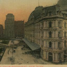 City Hall Park from Broadwa...