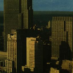Midtown Skyline with Rockef...